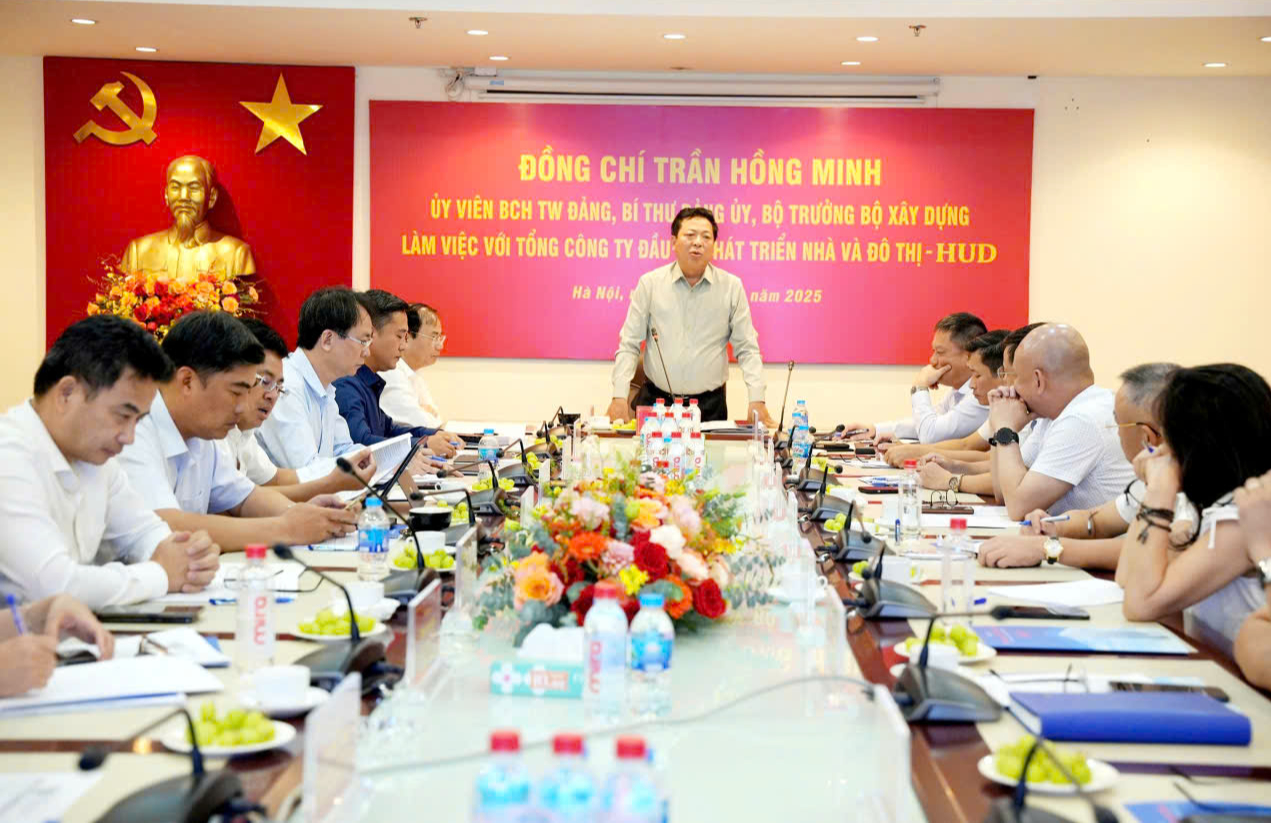 Bộ trưởng Trần Hồng Minh: HUD phải đi đầu trong phát triển nhà ở xã hội- Ảnh 1. Bộ trưởng Trần Hồng Minh: HUD phải đi đầu trong phát triển nhà ở xã hội- Ảnh 1.