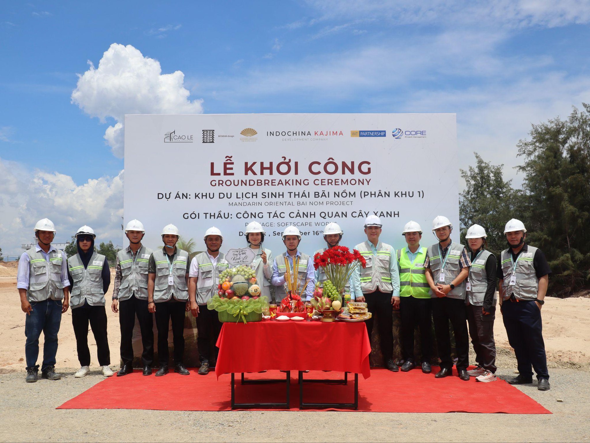 Cao Lê Land Concept khởi công gói thầu cảnh quan tại dự án Mandarin Oriental Bãi Nồm- Ảnh 4. Cao Lê Land Concept khởi công gói thầu cảnh quan tại dự án Mandarin Oriental Bãi Nồm- Ảnh 4.