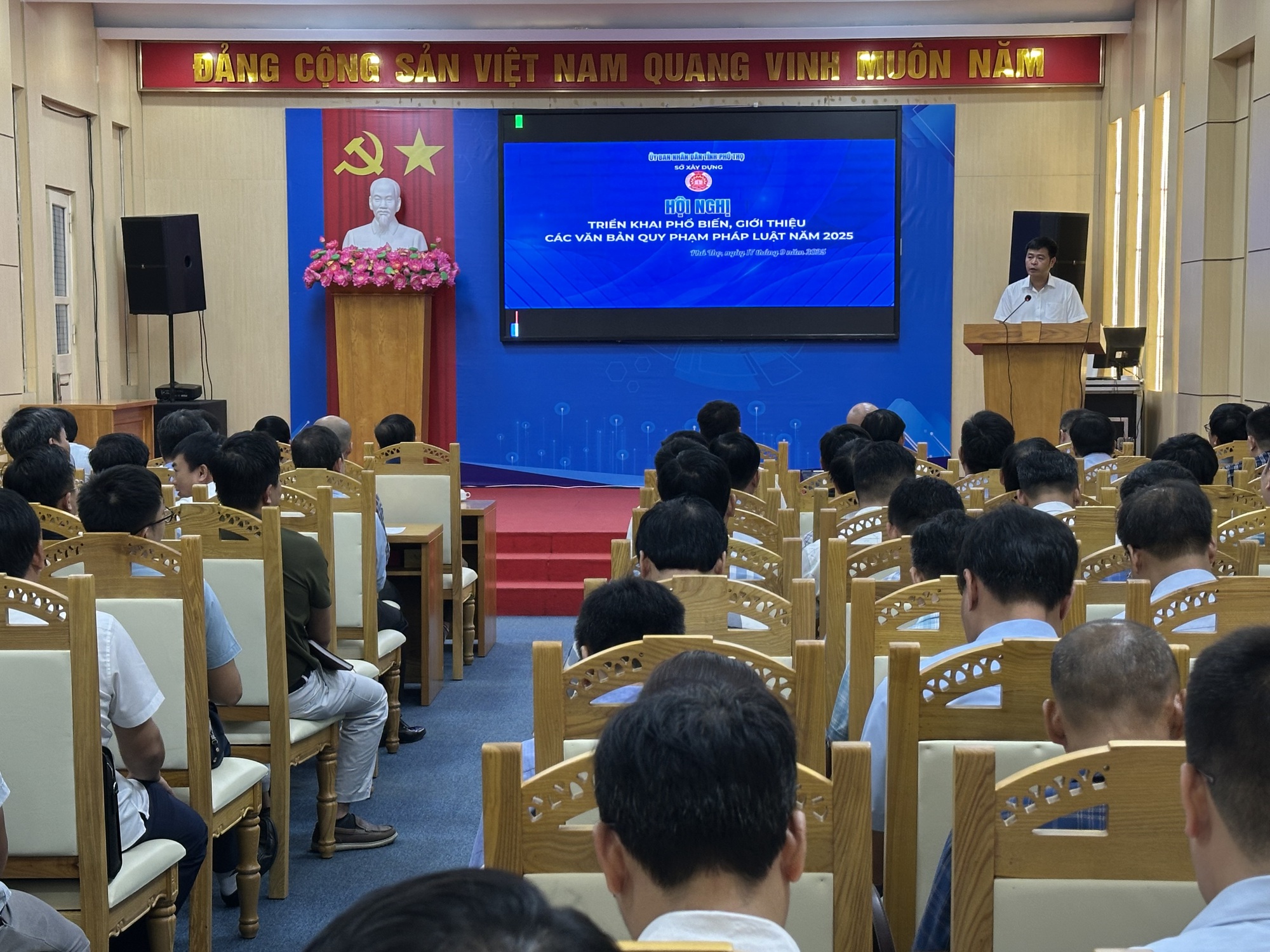 Phú Thọ: Phổ biến các văn bản quy phạm pháp luật ngành Xây dựng năm 2025- Ảnh 1.