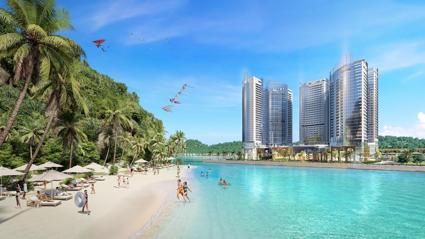 Vịnh Bái Tử Long - Tọa độ “vàng” về du lịch phía Bắc- Ảnh 3. Chuyển động tại dự án