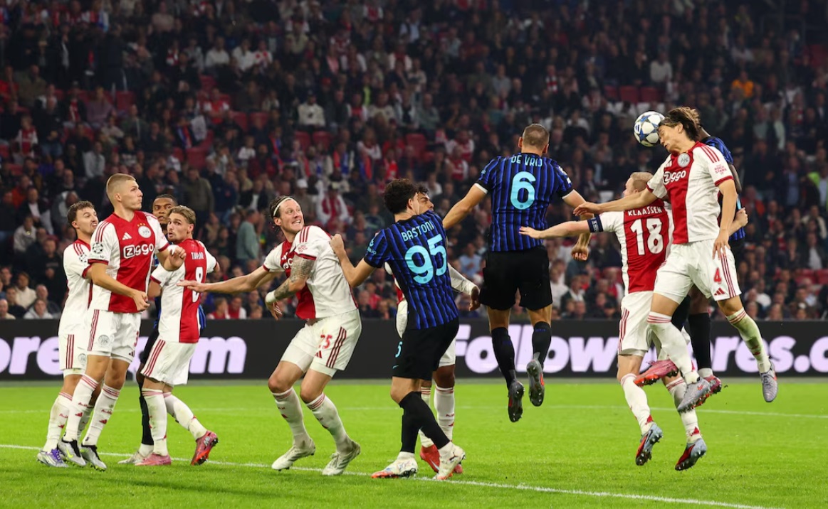 Marcus Thuram tỏa sáng, Inter Milan hạ gục Ajax tại Champions League- Ảnh 1. Marcus Thuram tỏa sáng, Inter Milan hạ gục Ajax tại Champions League- Ảnh 1.