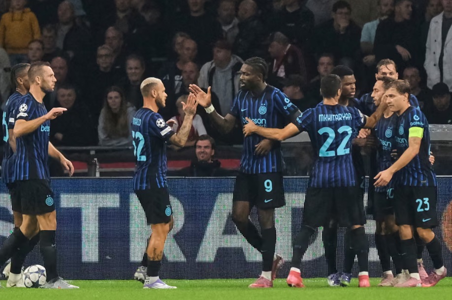 Marcus Thuram tỏa sáng, Inter Milan hạ gục Ajax tại Champions League- Ảnh 2. Marcus Thuram tỏa sáng, Inter Milan hạ gục Ajax tại Champions League- Ảnh 2.