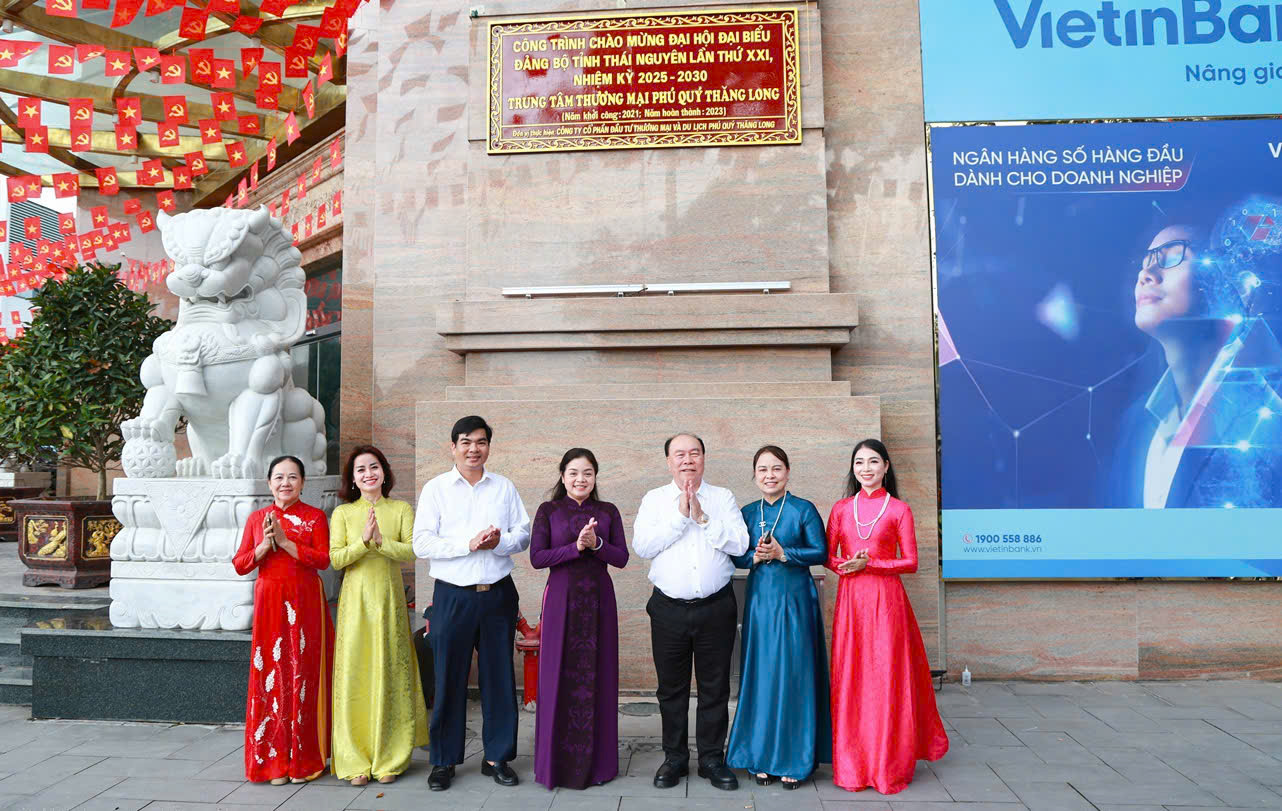 Dấu ấn công trình đô thị tiêu biểu chào mừng Đại hội Đảng bộ tỉnh Thái Nguyên- Ảnh 1.