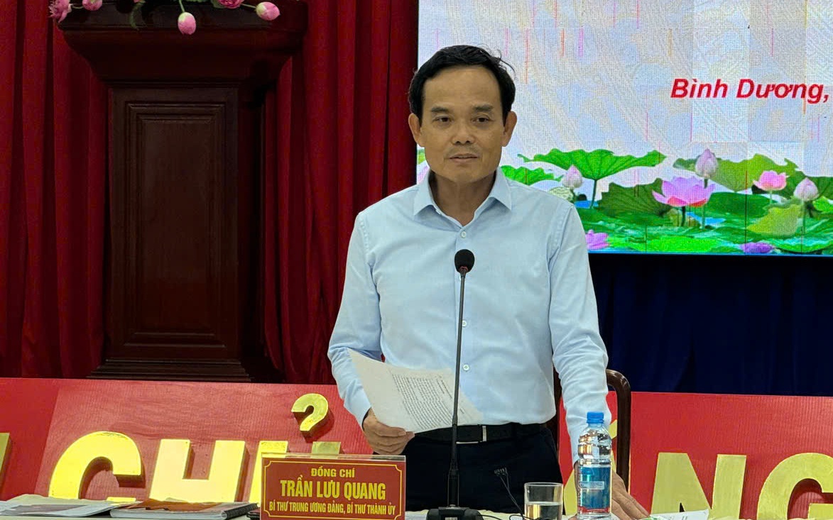 Bí thư Trần Lưu Quang: Phường Bình Dương cần giữ vững an ninh, phát triển đô thị bền vững