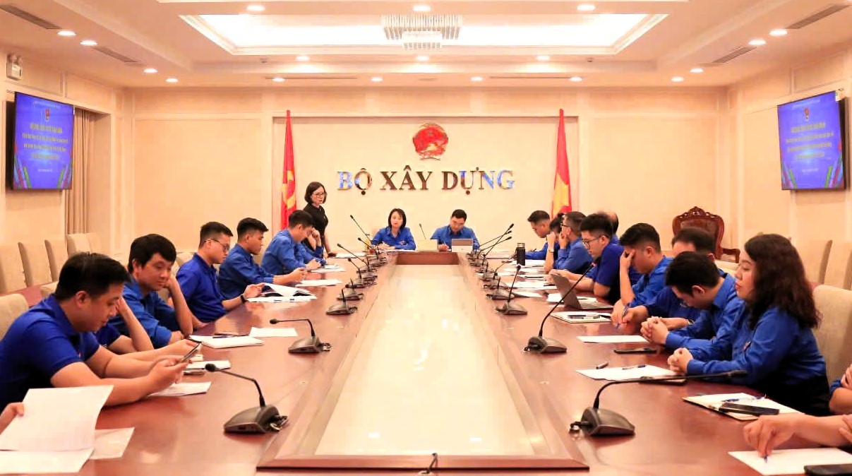 Đoàn Thanh niên Bộ Xây dựng hoàn thành Đại hội Đoàn cấp cơ sở nhiệm kỳ 2025 - 2030- Ảnh 1.