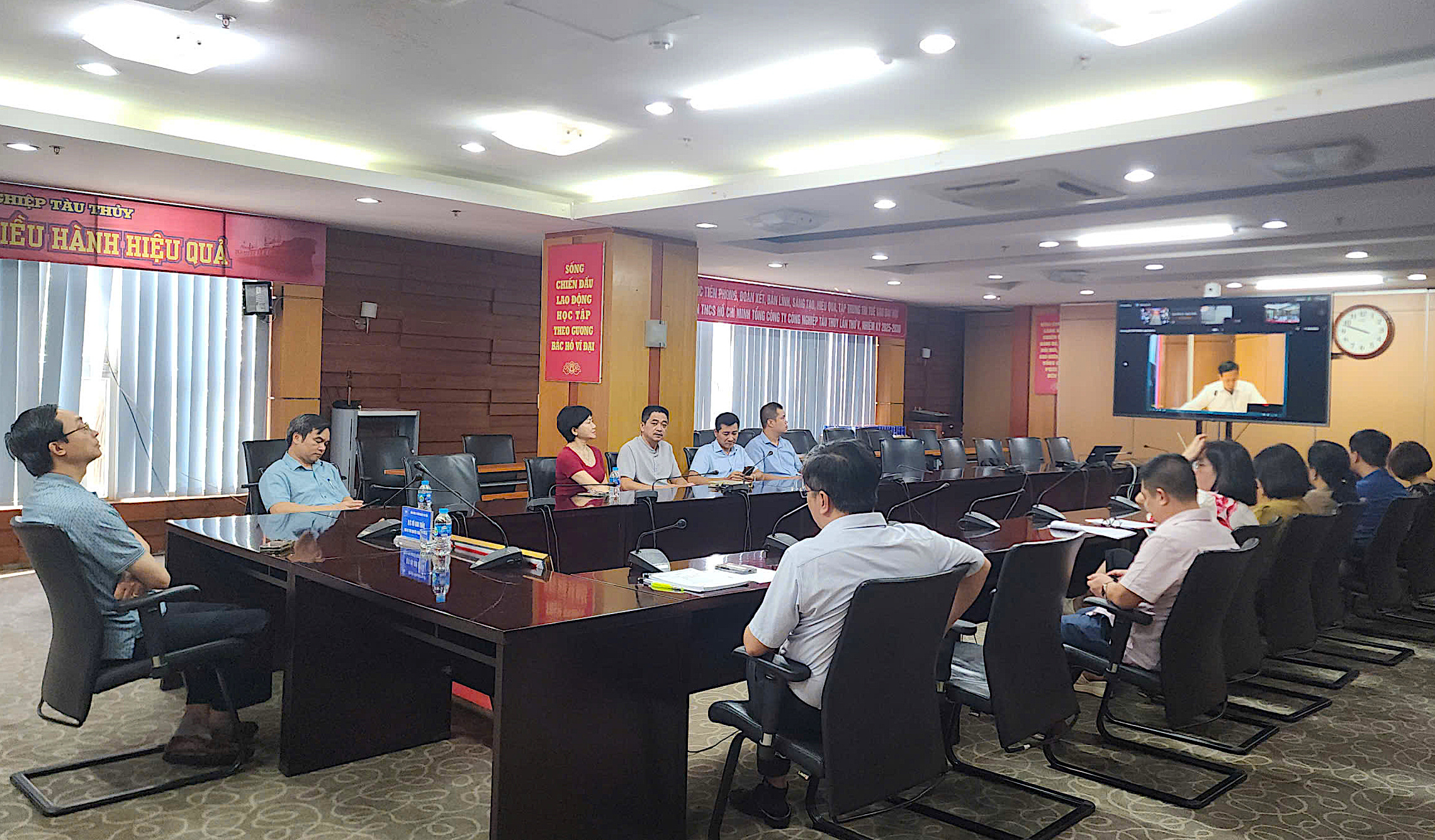 Đảng ủy Bộ Xây dựng kết nối hội nghị quán triệt các chỉ thị, quy định của Trung ương- Ảnh 2.