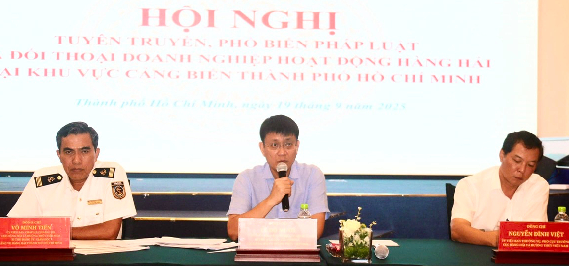Cục Hàng hải và Đường thủy Việt Nam thảo luận gỡ vướng cho doanh nghiệp- Ảnh 4.