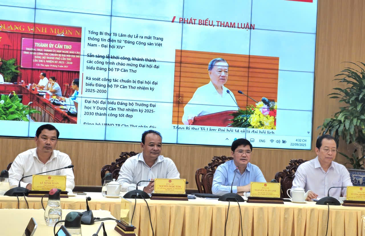 485 đại biểu sẽ tham dự Đại hội Đảng bộ thành phố Cần Thơ lần thứ I- Ảnh 2.