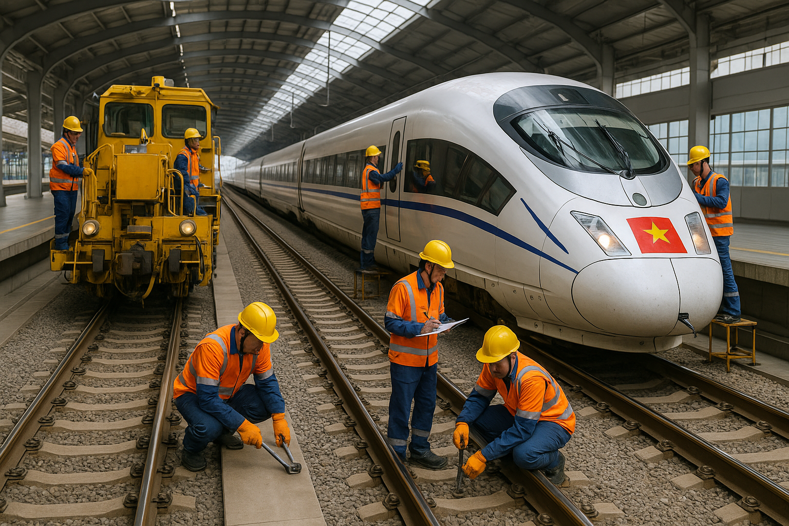 Đào tạo 150.000 nhân lực, chuẩn bị cho đường sắt tốc độ cao và đô thị thông minh- Ảnh 1. Đào tạo 150.000 nhân lực, chuẩn bị cho đường sắt tốc độ cao và đô thị thông minh- Ảnh 1.