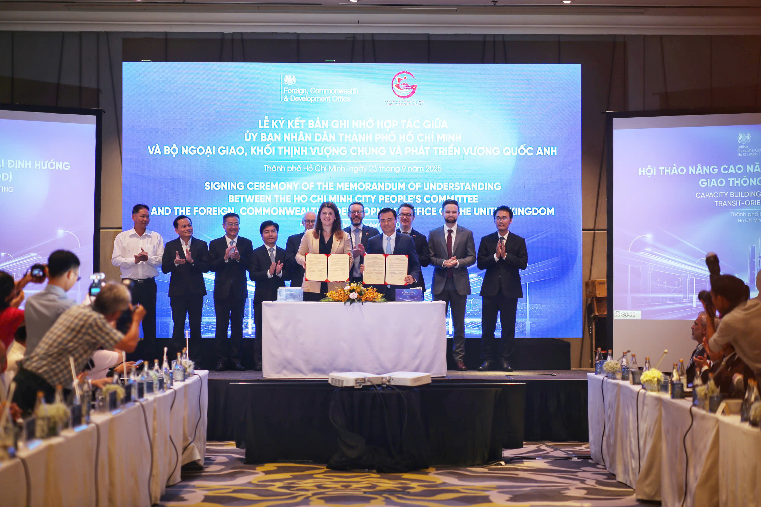 TP.HCM ký kết hợp tác với Vương quốc Anh, học hỏi kinh nghiệm phát triển TOD- Ảnh 1.