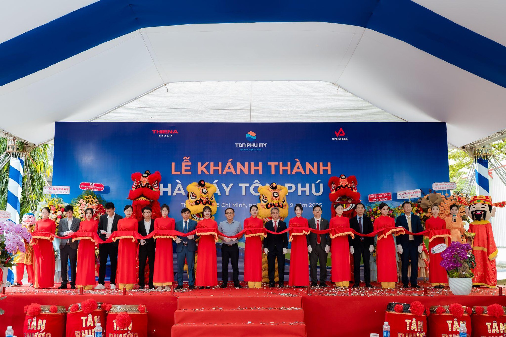 Nhà máy Tôn Phú Mỹ chính thức được khánh thành và đi vào hoạt động- Ảnh 1.