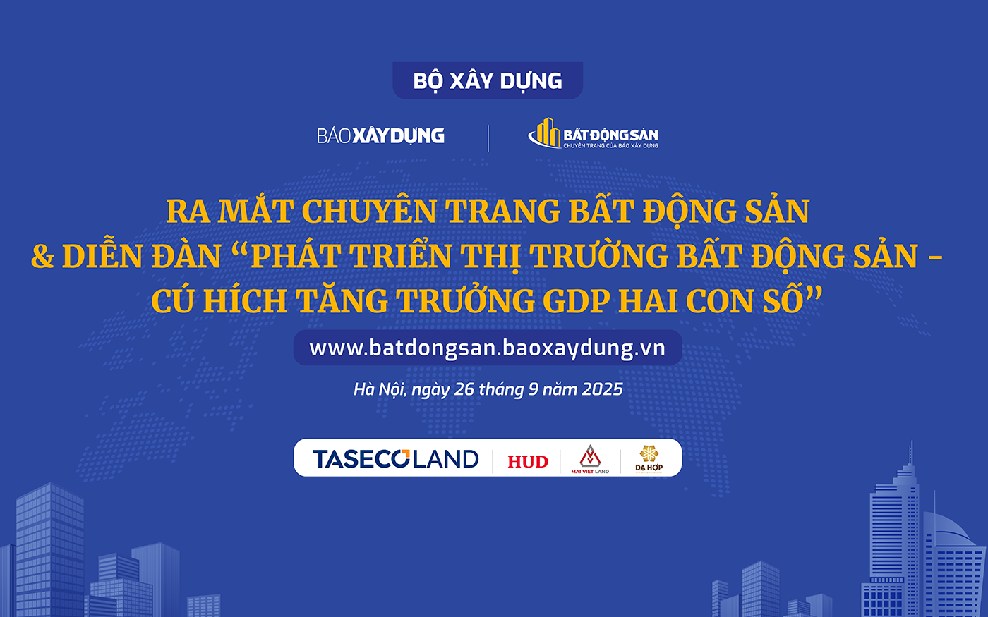 Báo Xây dựng ra mắt Chuyên trang Bất động sản- Ảnh 1.