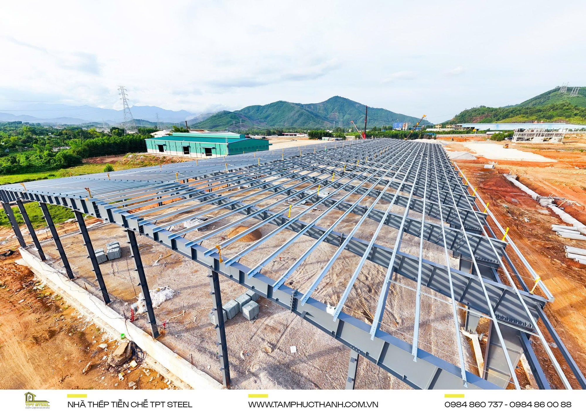 TPT Steel - đơn vị thi công nhà thép tiền chế uy tín tại miền Trung- Ảnh 3. TPT Steel - đơn vị thi công nhà thép tiền chế uy tín tại miền Trung- Ảnh 3.