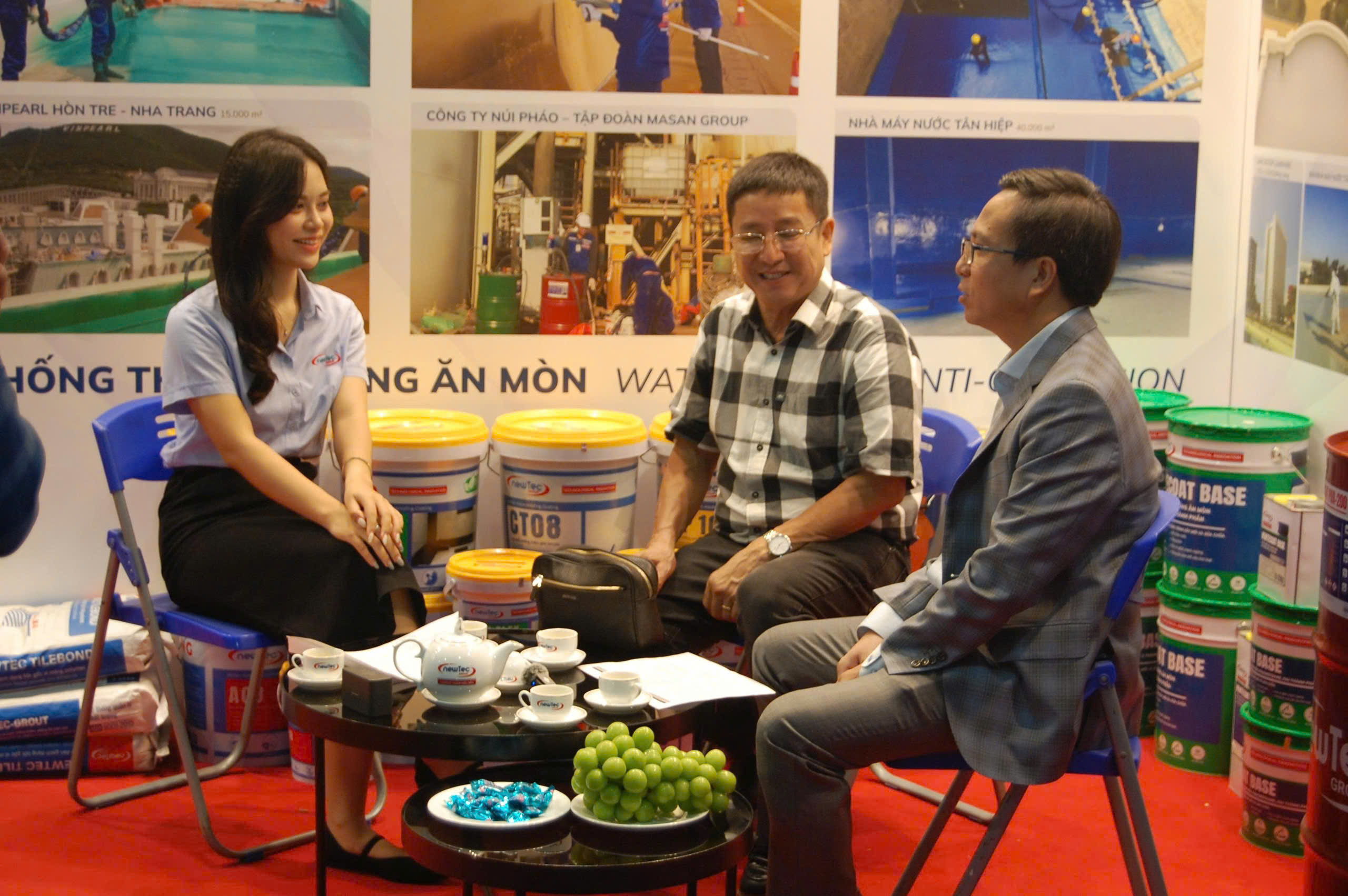 NSƯT Chí Trung trải nghiệm công nghệ chống thấm số một trong kỷ nguyên vật liệu xanh- Ảnh 3.