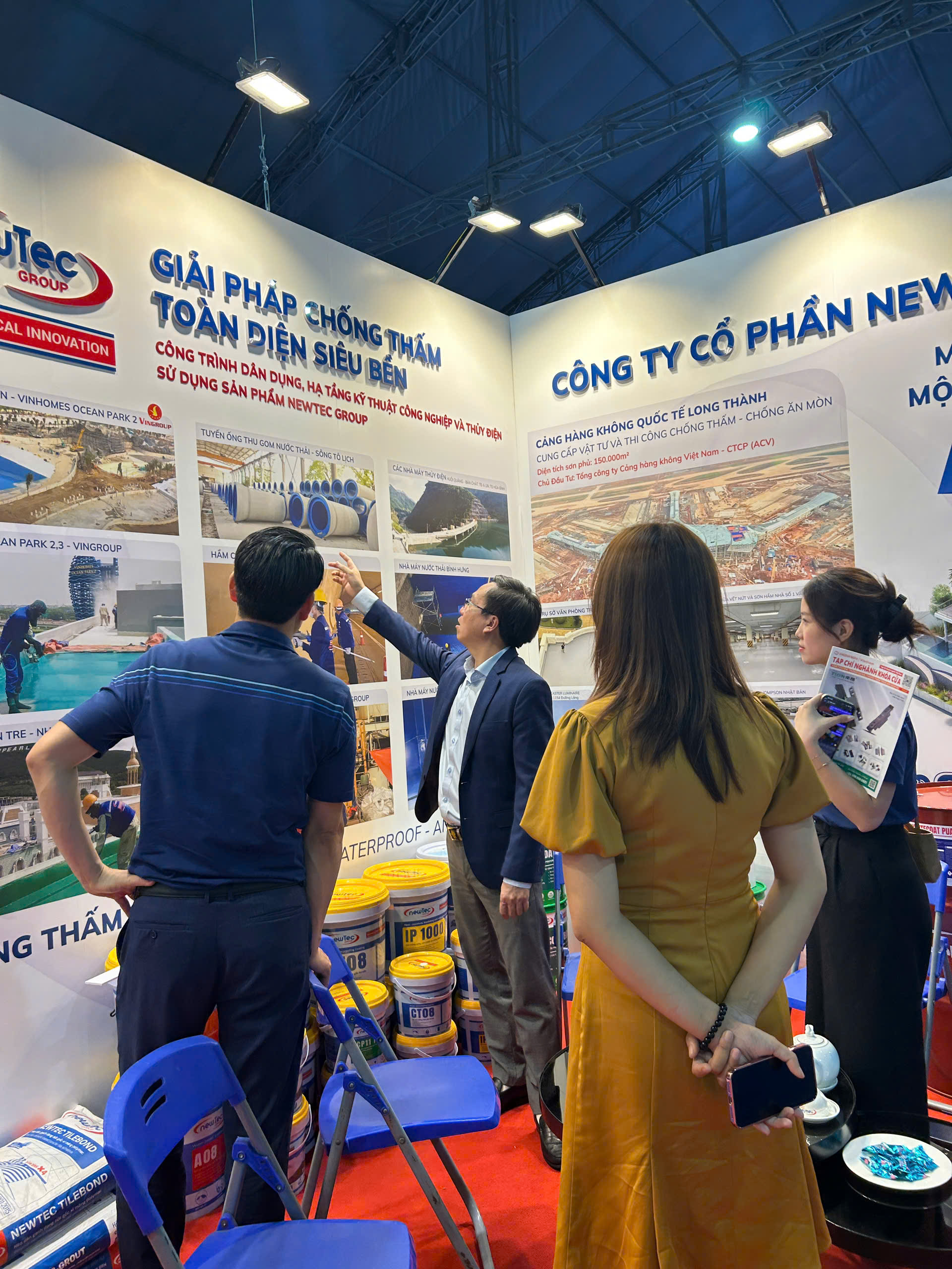 NSƯT Chí Trung trải nghiệm công nghệ chống thấm số một trong kỷ nguyên vật liệu xanh- Ảnh 2.