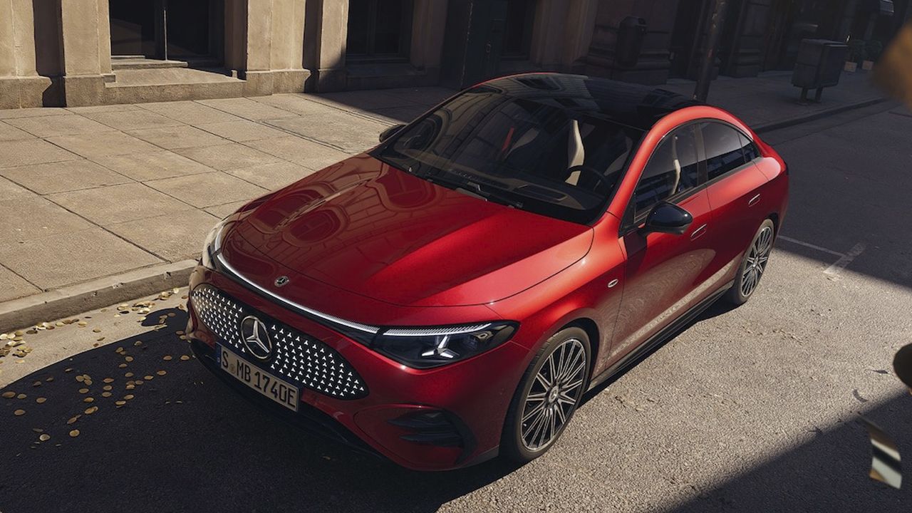 Mercedes CLA EV có trục kéo dài ra mắt tại Trung Quốc- Ảnh 1.