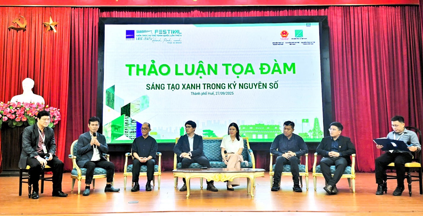 Kiến trúc sư trẻ "sáng tạo xanh trong kỷ nguyên số” như thế nào?- Ảnh 1. Kiến trúc sư trẻ "sáng tạo xanh trong kỷ nguyên số” như thế nào?- Ảnh 1.