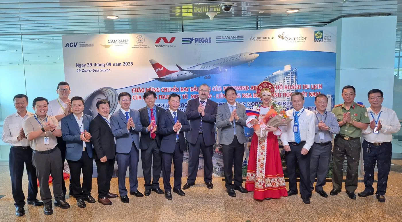 Khánh Hòa đón hãng hàng không Nordwind trở lại sau 5 năm tạm ngưng khai thác- Ảnh 1.