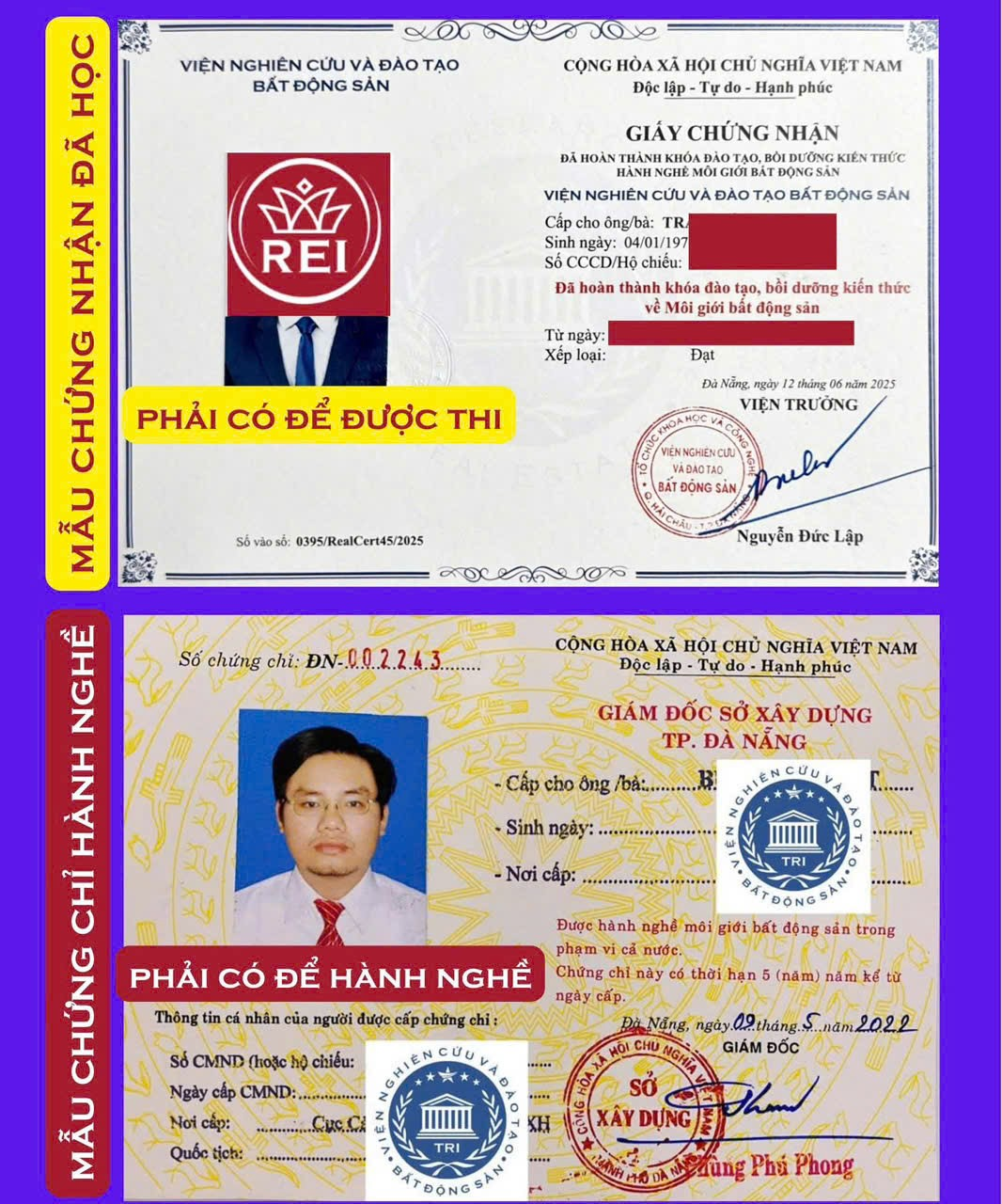 Vì sao người học vẫn nhầm lẫn chứng nhận và chứng chỉ hành nghề môi giới BĐS?- Ảnh 2. Vì sao người học vẫn nhầm lẫn chứng nhận và chứng chỉ hành nghề môi giới BĐS?- Ảnh 2.
