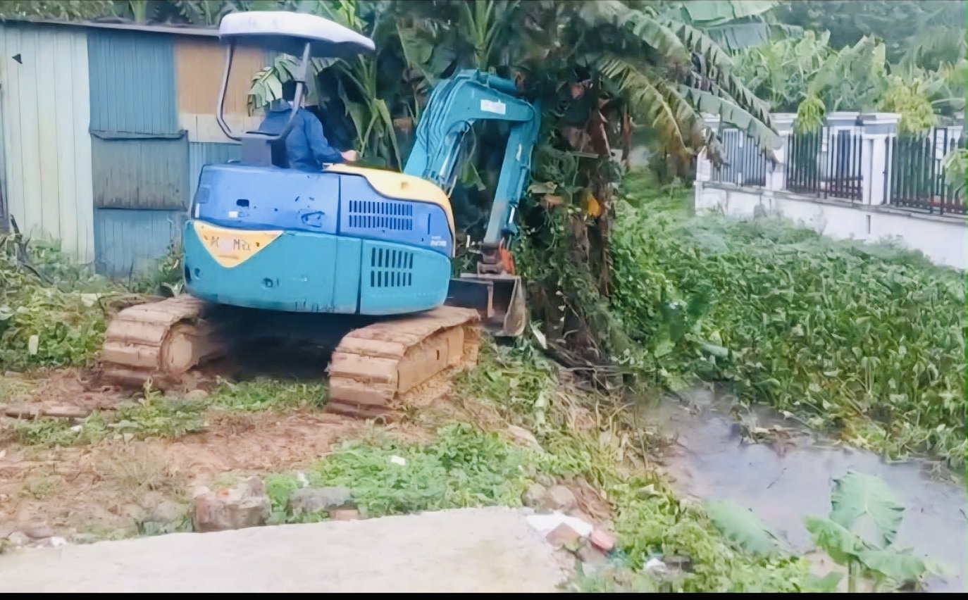 Các xã vùng ven Hà Nội căng mình ứng phó hậu quả mưa bão- Ảnh 13.