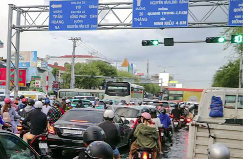 Cần Thơ vẫn loay hoay giải pháp chống kẹt xe- Ảnh 1.