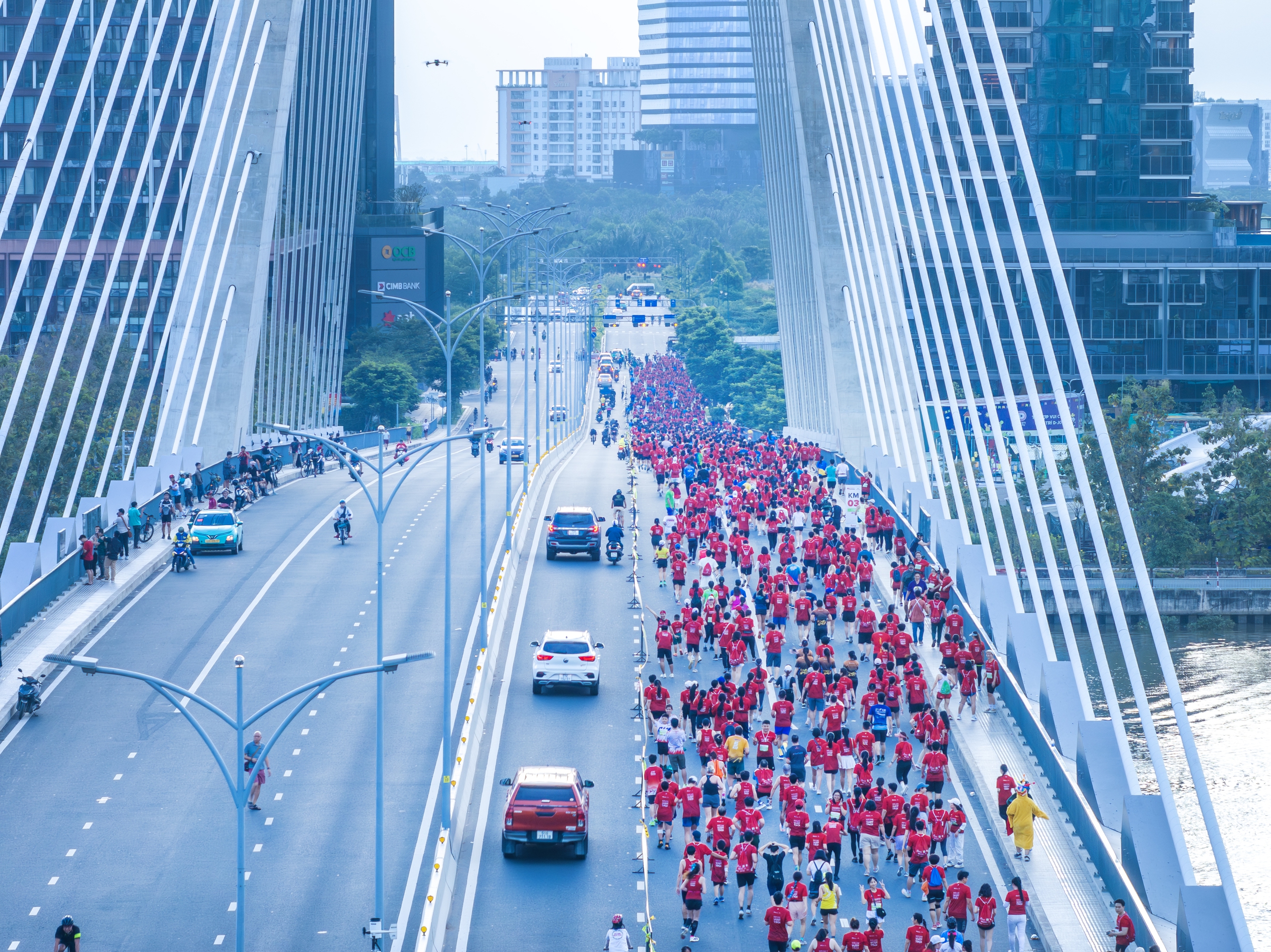 Giải Marathon quốc tế Thành phố Hồ Chí Minh Techcombank mùa 8: “Vì một Việt Nam vượt trội"- Ảnh 5. Giải Marathon quốc tế Thành phố Hồ Chí Minh Techcombank mùa 8: “Vì một Việt Nam vượt trội"- Ảnh 5.