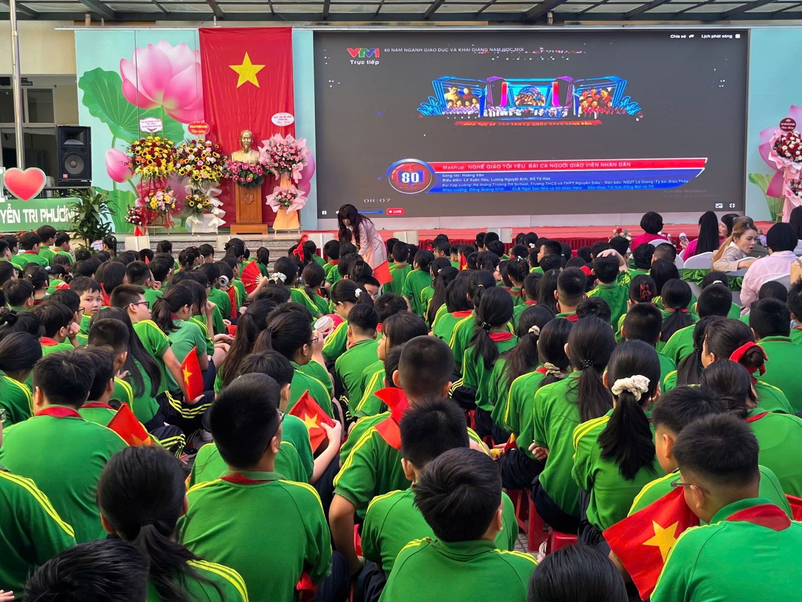 Kỷ niệm 80 năm truyền thống ngành Giáo dục và khai giảng năm học 2025–2026- Ảnh 26. Kỷ niệm 80 năm truyền thống ngành Giáo dục và khai giảng năm học 2025–2026- Ảnh 26.