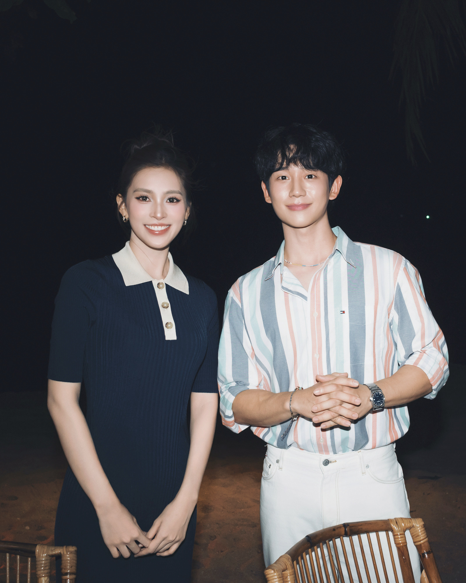 Hoa hậu Tiểu Vy chung khung ảnh Hoa hậu Hoàn vũ Catriona Gray và tài tử Jung Hae In- Ảnh 3.