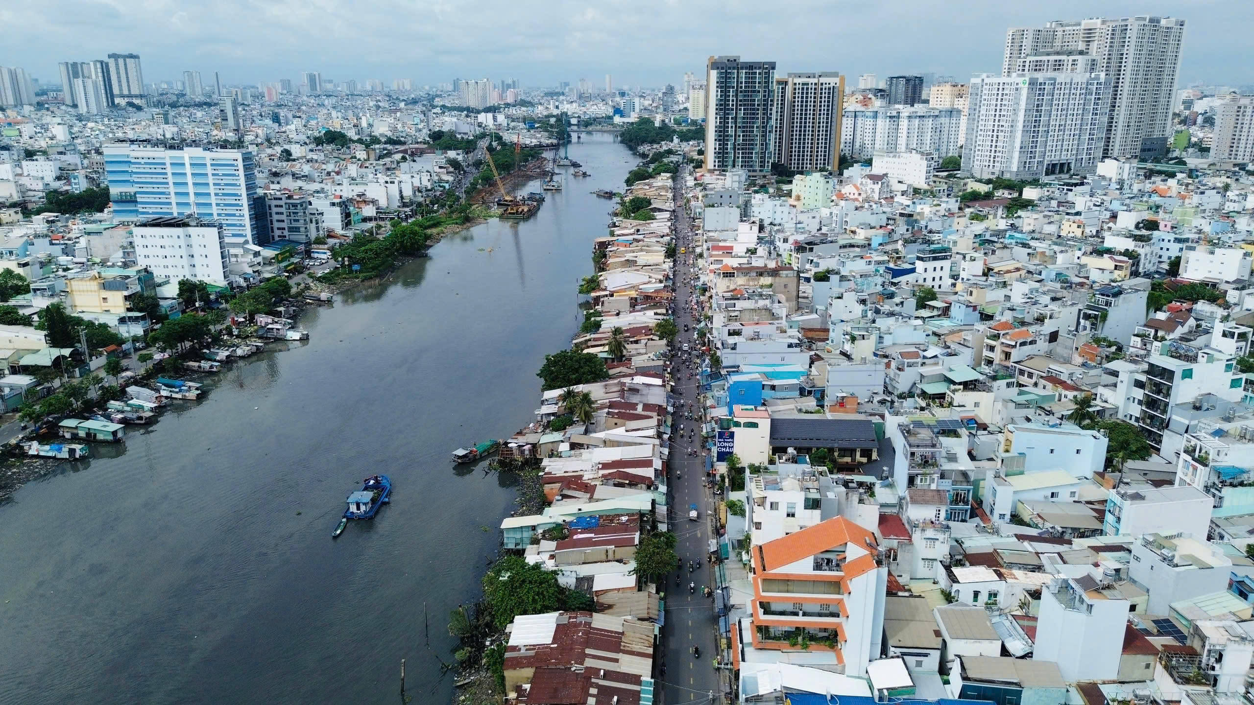 TP.HCM chỉ đạo triển khai dự án cải tạo, mở rộng đường Tôn Thất Thuyết- Ảnh 1.