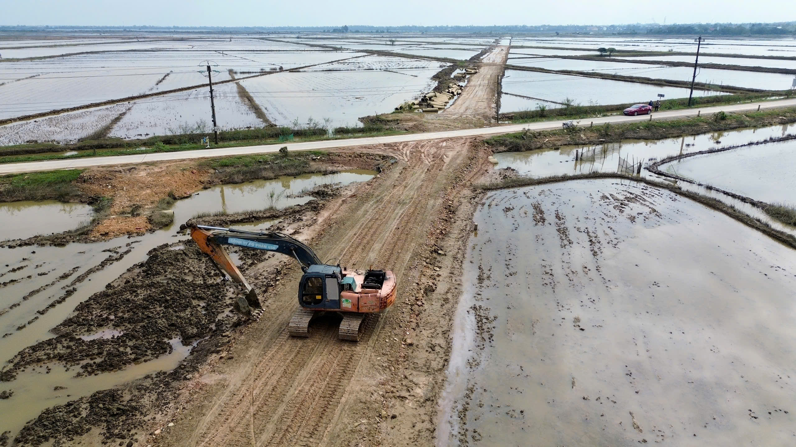 Ngổn ngang c&ocirc;ng trường dự &aacute;n đường 1.100 tỷ đồng ở Huế- Ảnh 3.