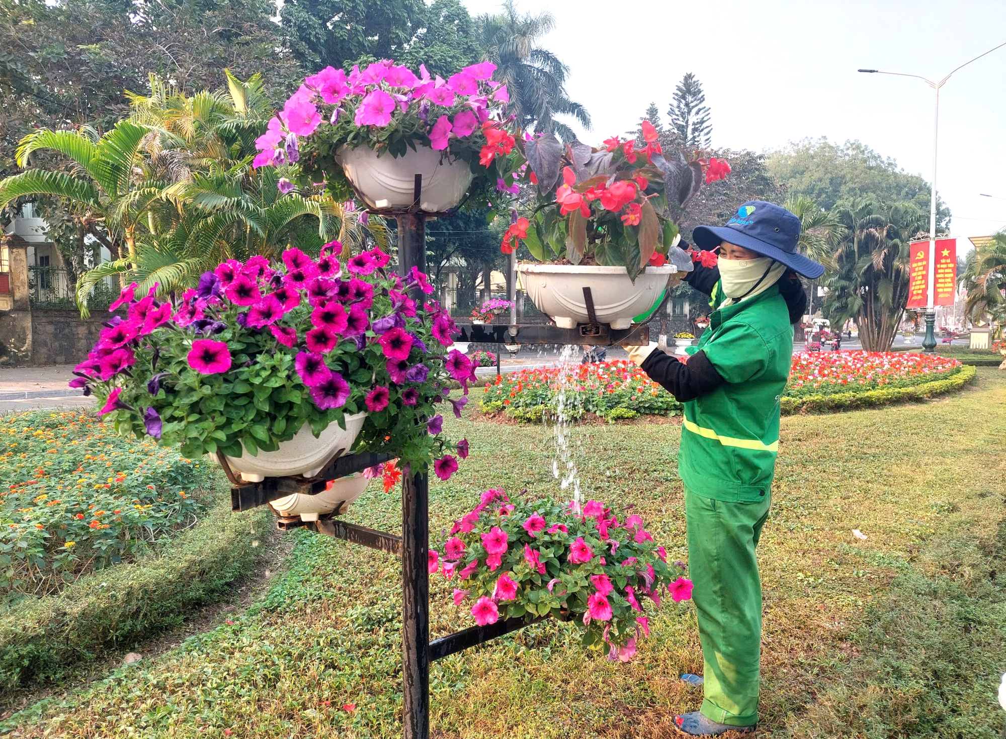 Ph&uacute; Thọ: Chỉnh trang đ&ocirc; thị tạo kh&iacute; thế ch&agrave;o mừng Đại hội Đảng to&agrave;n quốc lần thứ XIV- Ảnh 3.