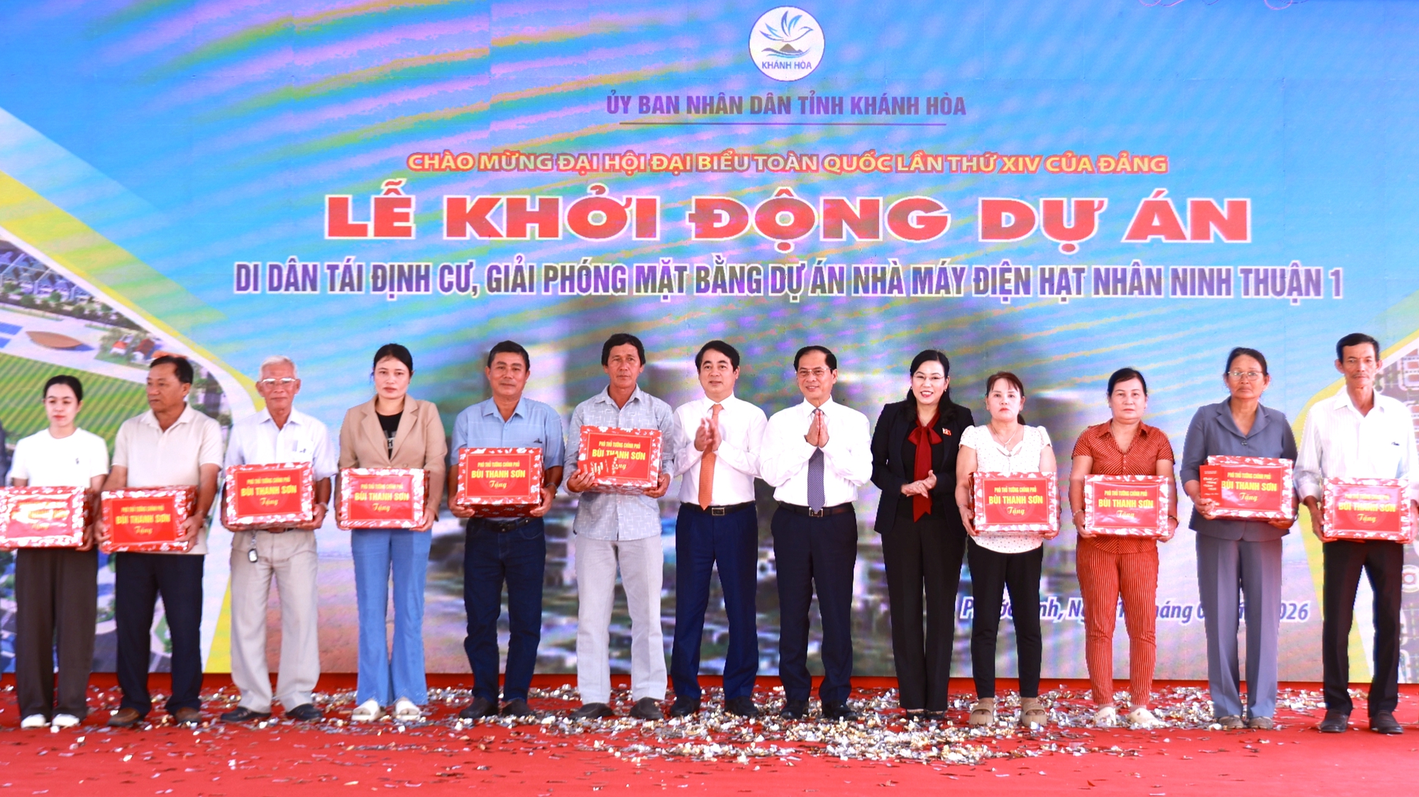 Khởi động dự án tái định cư, giải phóng mặt bằng Nhà máy điện hạt nhân Ninh Thuận 1- Ảnh 3.