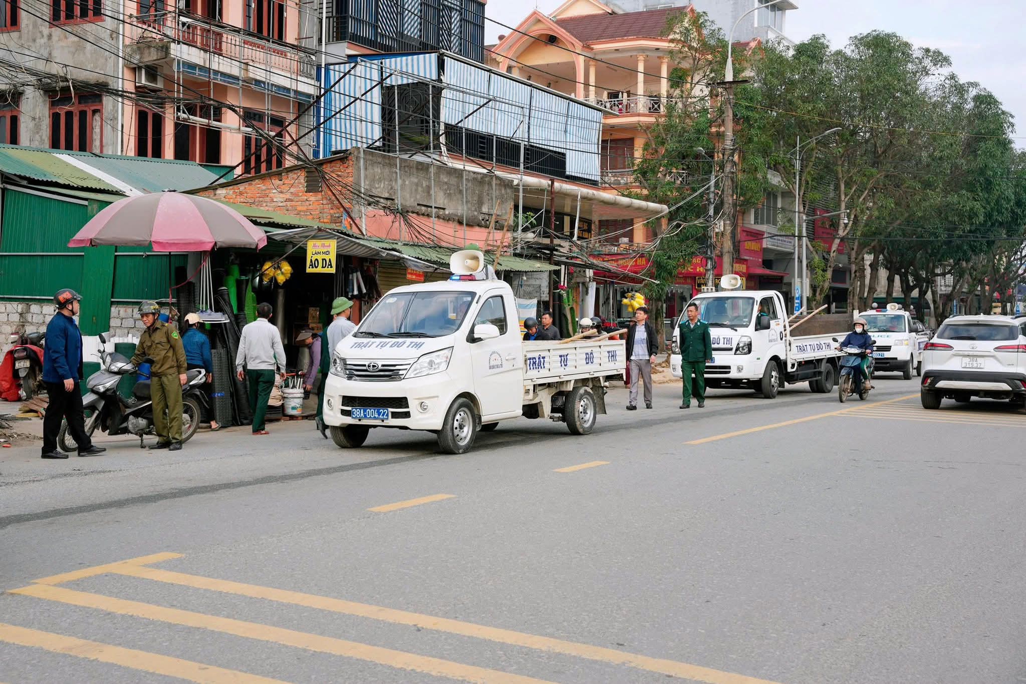 H&agrave; Tĩnh tăng cường lập lại trật tự đ&ocirc; thị, đảm bảo ATGT dịp Tết- Ảnh 4.