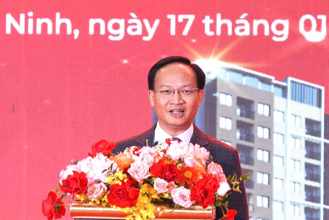 Khởi công dự án nhà ở xã hội cho lực lượng công an nhân dân đầu tiên tại Bắc Ninh- Ảnh 2.