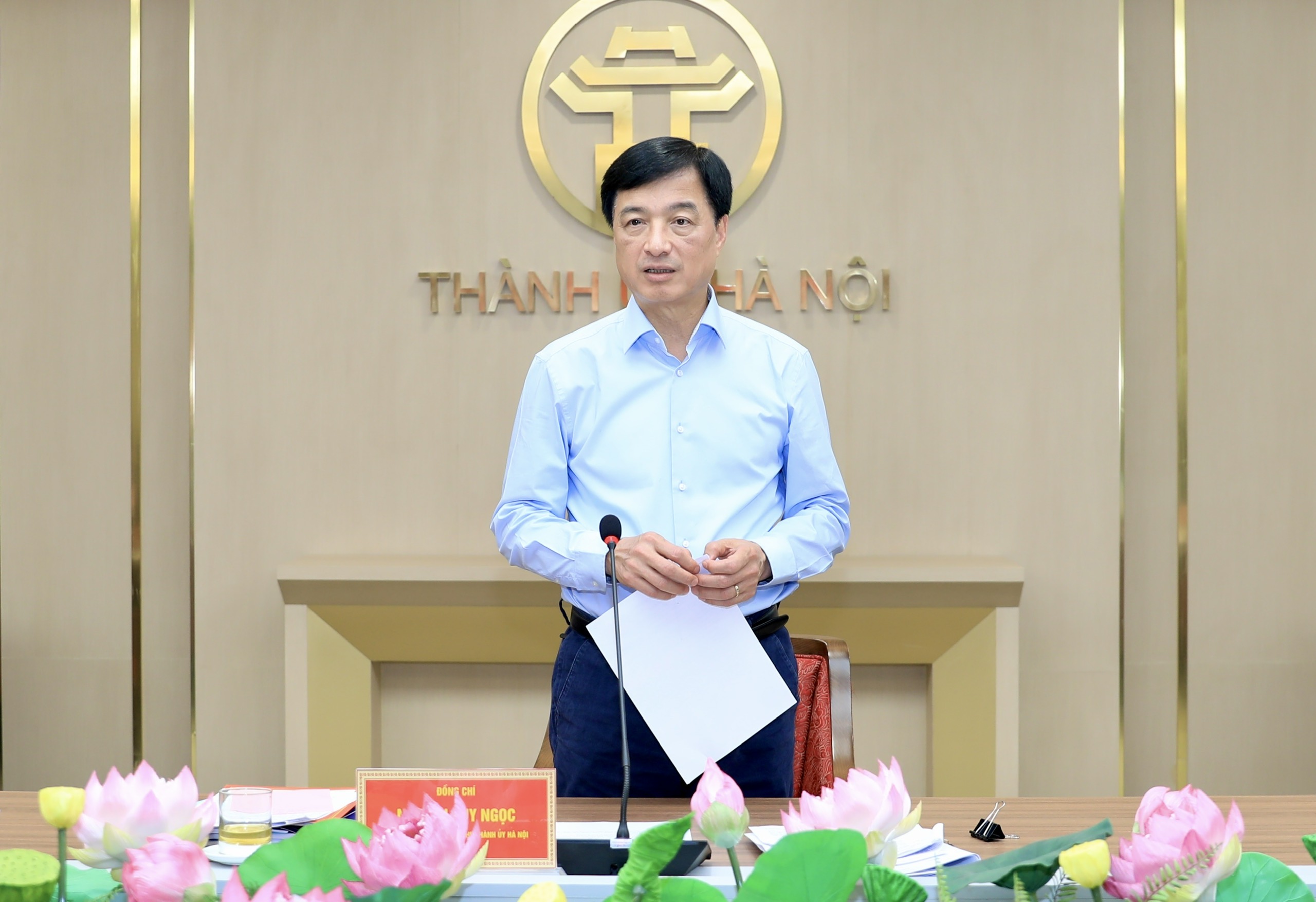 B&iacute; thư H&agrave; Nội y&ecirc;u cầu giải quyết căn cơ, đồng bộ c&aacute;c điểm nghẽn m&ocirc;i trường- Ảnh 3.