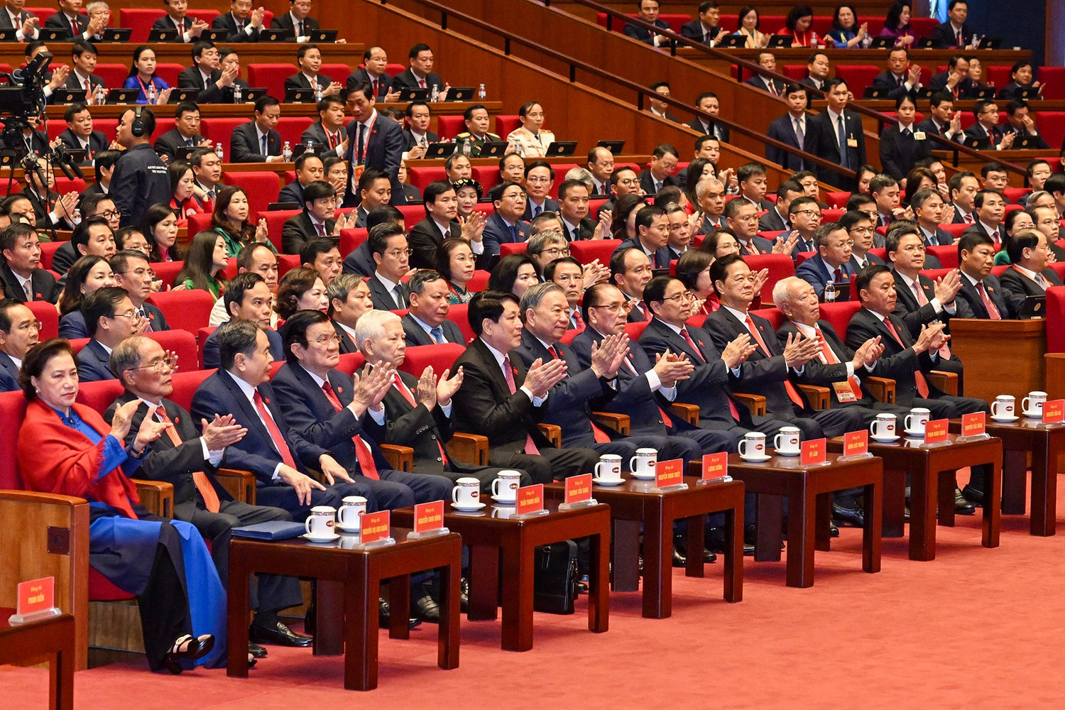 Khai mạc trọng thể Đại hội đại biểu to&agrave;n quốc lần thứ XIV của Đảng- Ảnh 1.