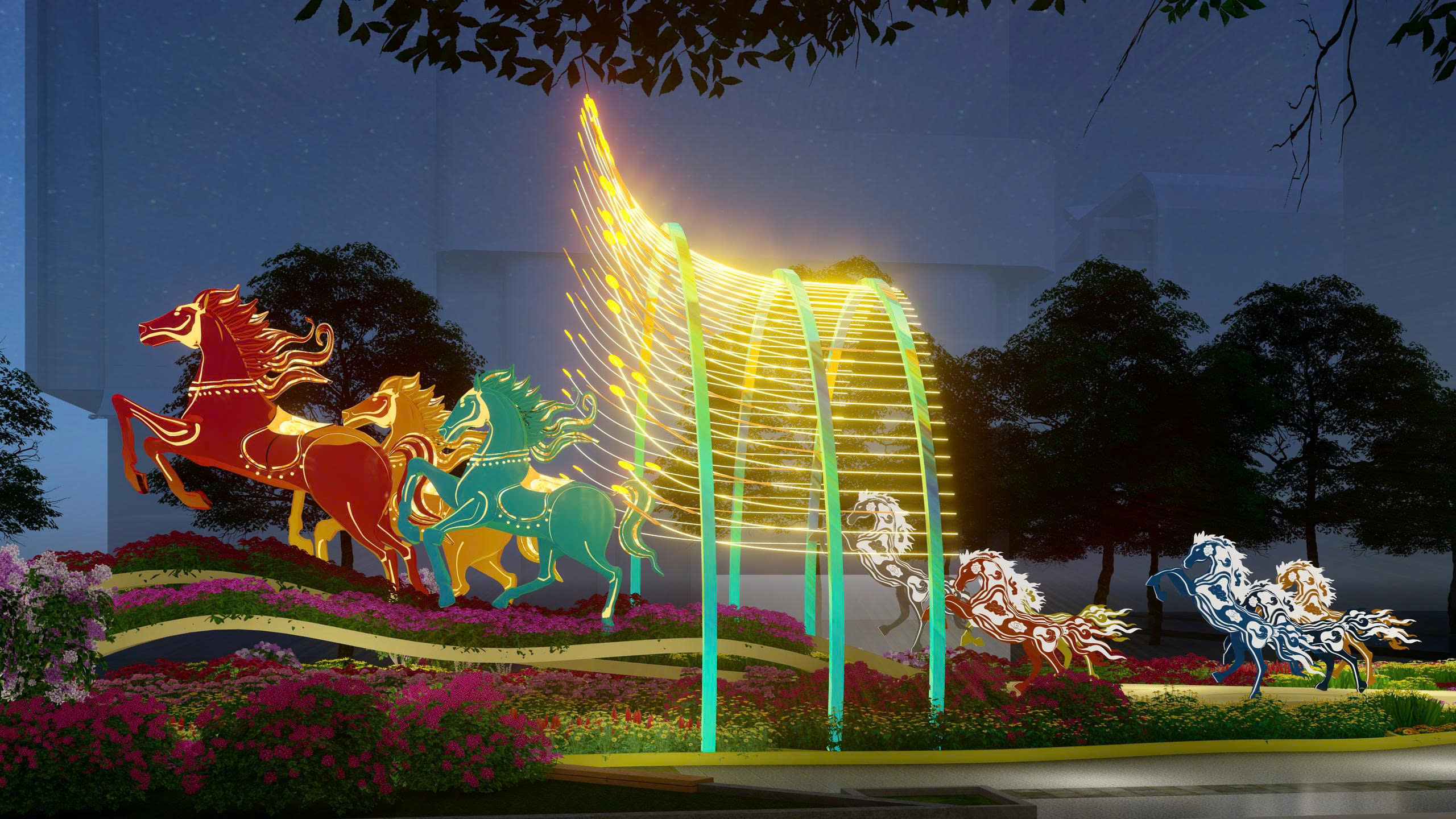 Đường hoa Nguyễn Huệ Tết 2026: Lần đầu ti&ecirc;n c&oacute; hai phi&ecirc;n bản trải nghiệm ng&agrave;y v&agrave; đ&ecirc;m- Ảnh 6.