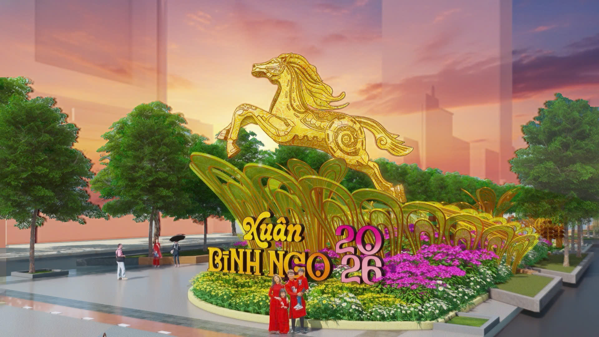 Đường hoa Nguyễn Huệ Tết 2026: Lần đầu ti&ecirc;n c&oacute; hai phi&ecirc;n bản trải nghiệm ng&agrave;y v&agrave; đ&ecirc;m- Ảnh 1.
