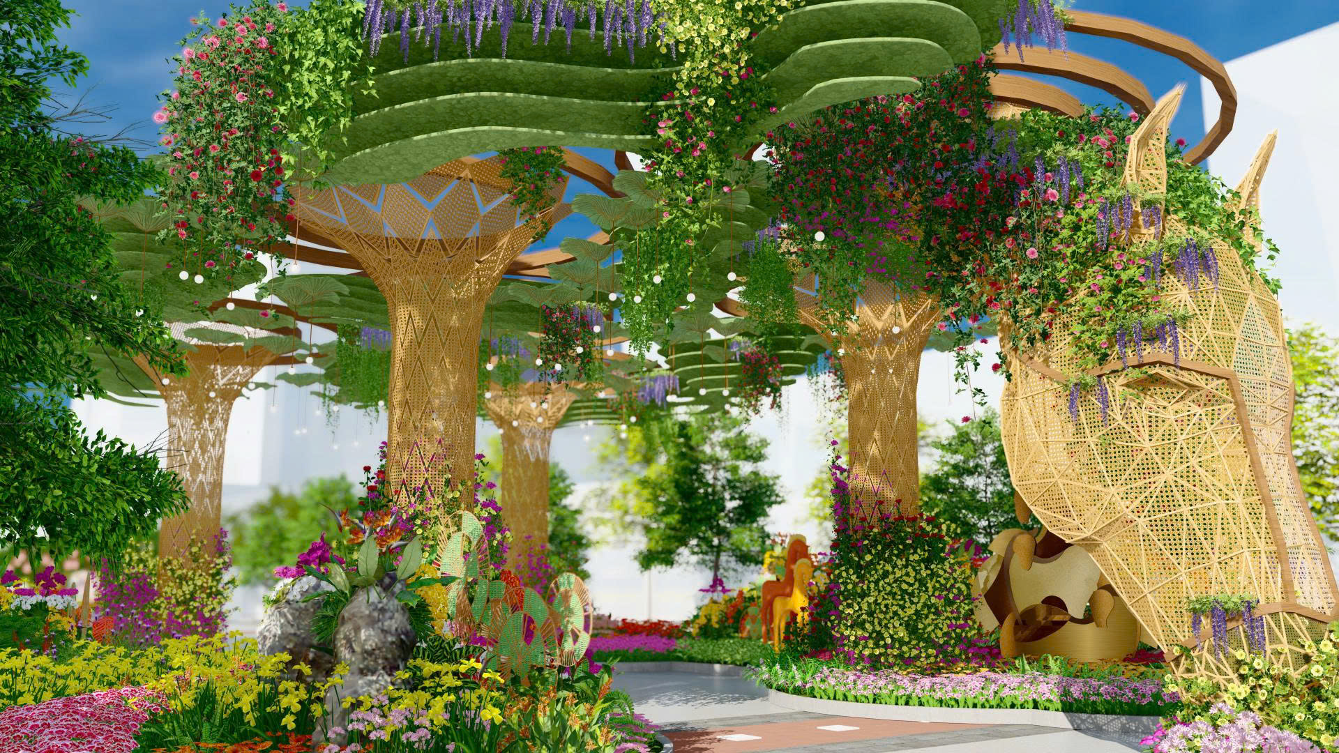 Đường hoa Nguyễn Huệ Tết 2026: Lần đầu ti&ecirc;n c&oacute; hai phi&ecirc;n bản trải nghiệm ng&agrave;y v&agrave; đ&ecirc;m- Ảnh 3.