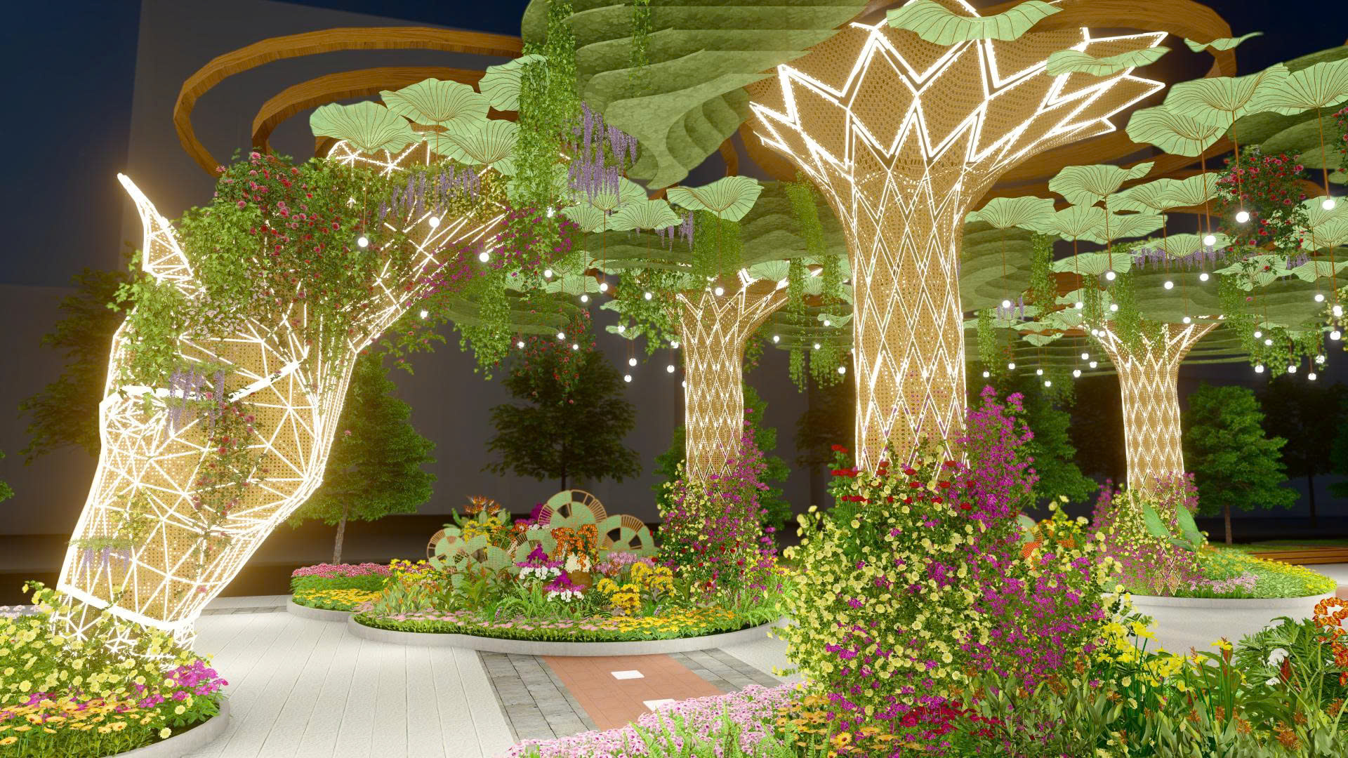 Đường hoa Nguyễn Huệ Tết 2026: Lần đầu ti&ecirc;n c&oacute; hai phi&ecirc;n bản trải nghiệm ng&agrave;y v&agrave; đ&ecirc;m- Ảnh 2.