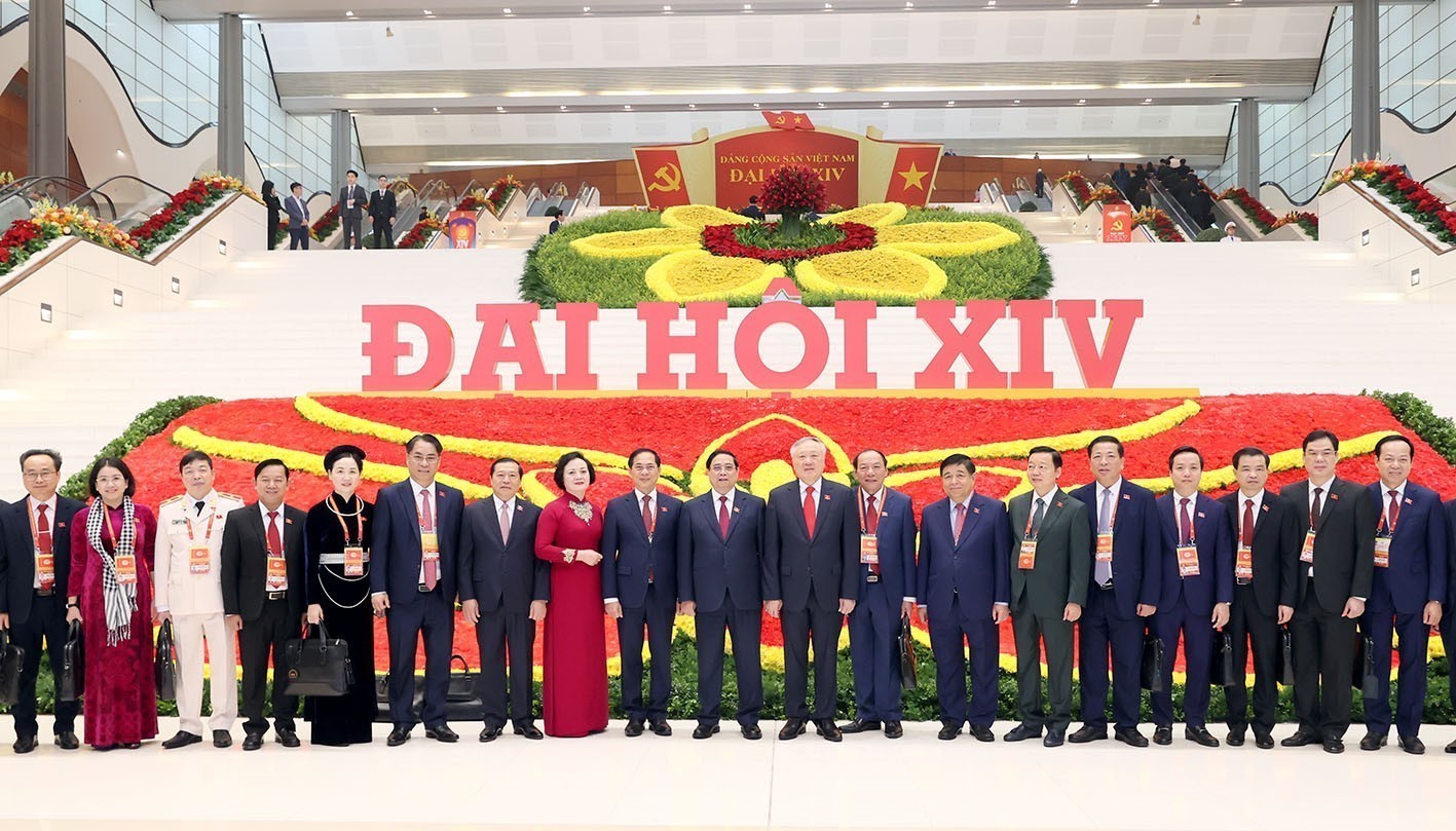 C&aacute;c đại biểu, kh&aacute;ch mời quốc tế đến dự phi&ecirc;n khai mạc trọng thể Đại hội XIV của Đảng- Ảnh 2.