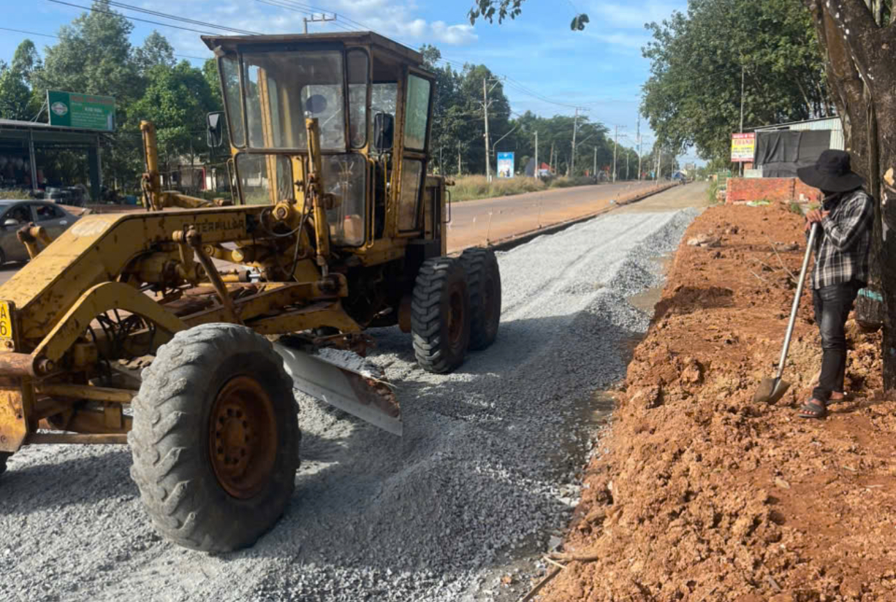 Đua tiến độ tuyến ĐT753 từ B&igrave;nh Phước cũ mở lối hướng về s&acirc;n bay Long Th&agrave;nh cảng C&aacute;i M&eacute;p- Ảnh 6.
