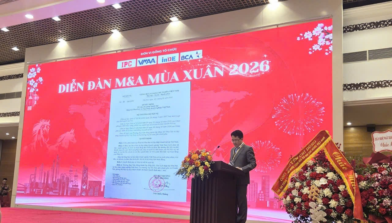 Công bố thành lập Hiệp hội Mua bán và Sáp nhập doanh nghiệp Việt Nam- Ảnh 1.