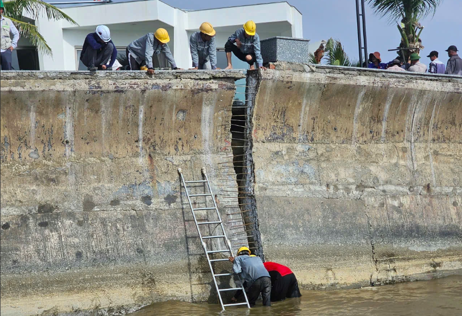 Sở Xây dựng TP.HCM đề nghị khắc phục sự cố xói mòn tại dự án The Maris- Ảnh 1.