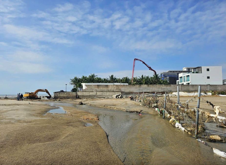 Sở Xây dựng TP.HCM đề nghị khắc phục sự cố xói mòn tại dự án The Maris- Ảnh 2.