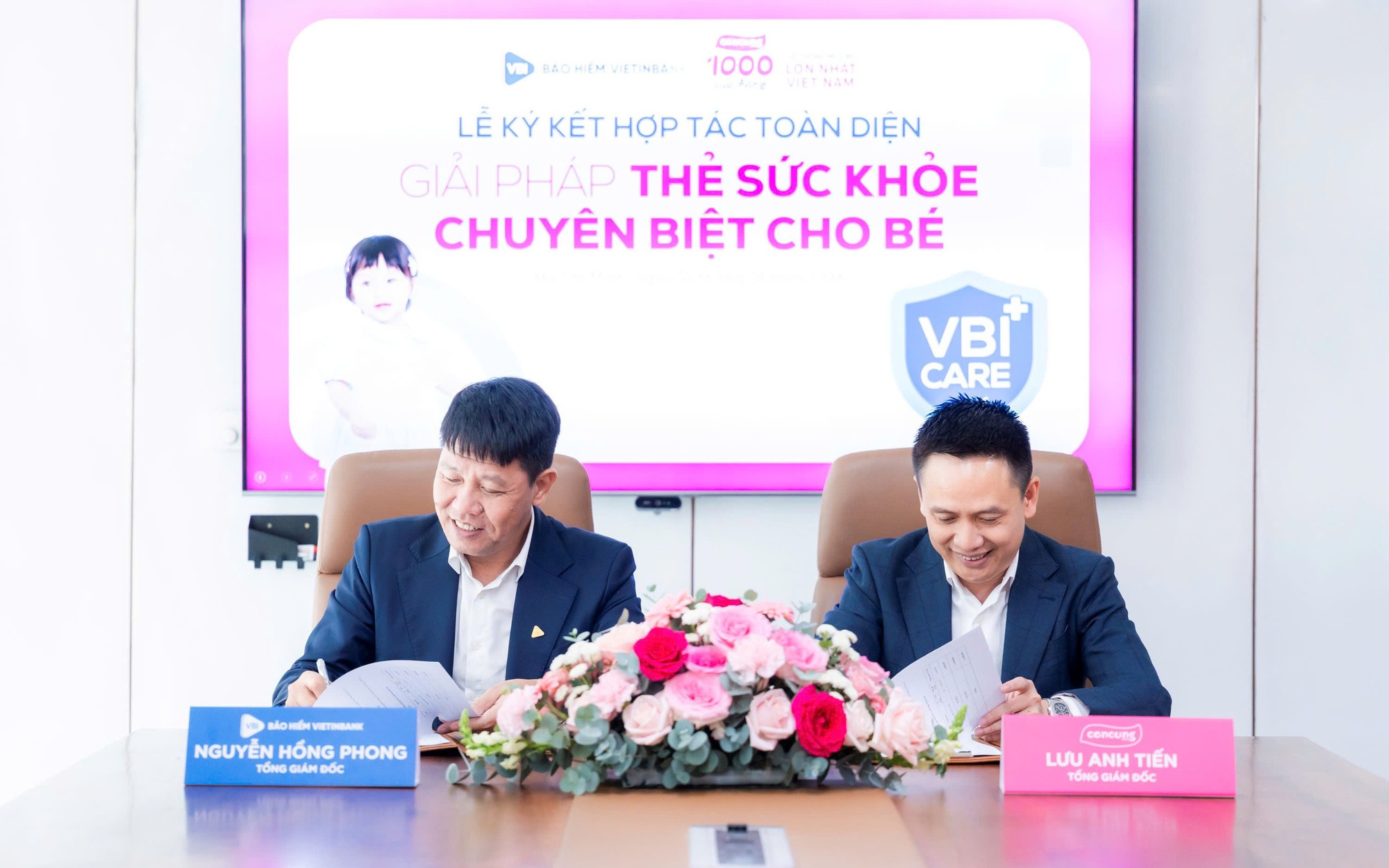 Bảo hiểm VietinBank v&agrave; Con Cưng hợp t&aacute;c th&uacute;c đẩy bảo hiểm sức khỏe trẻ em