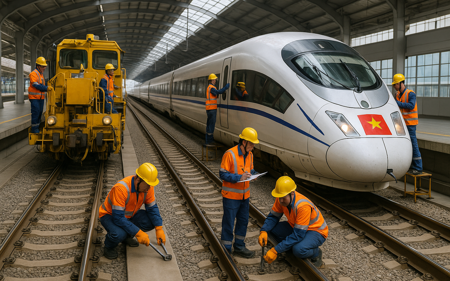 Dự án đường sắt tốc độ cao Hà Nội - Quảng Ninh dự kiến khởi công đầu tháng 3- Ảnh 2. Siết tiêu chí lựa chọn doanh nghiệp công nghiệp đường sắt