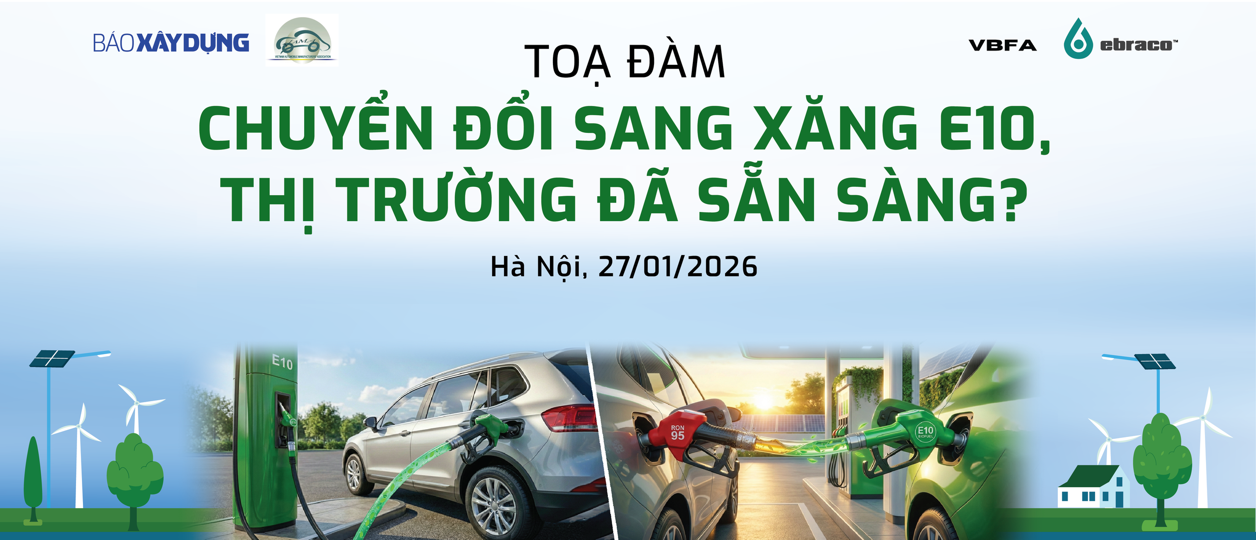 Trực tiếp: Tọa đ&agrave;m "Chuyển đổi sang xăng E10, thị trường đ&atilde; sẵn s&agrave;ng"?- Ảnh 1.