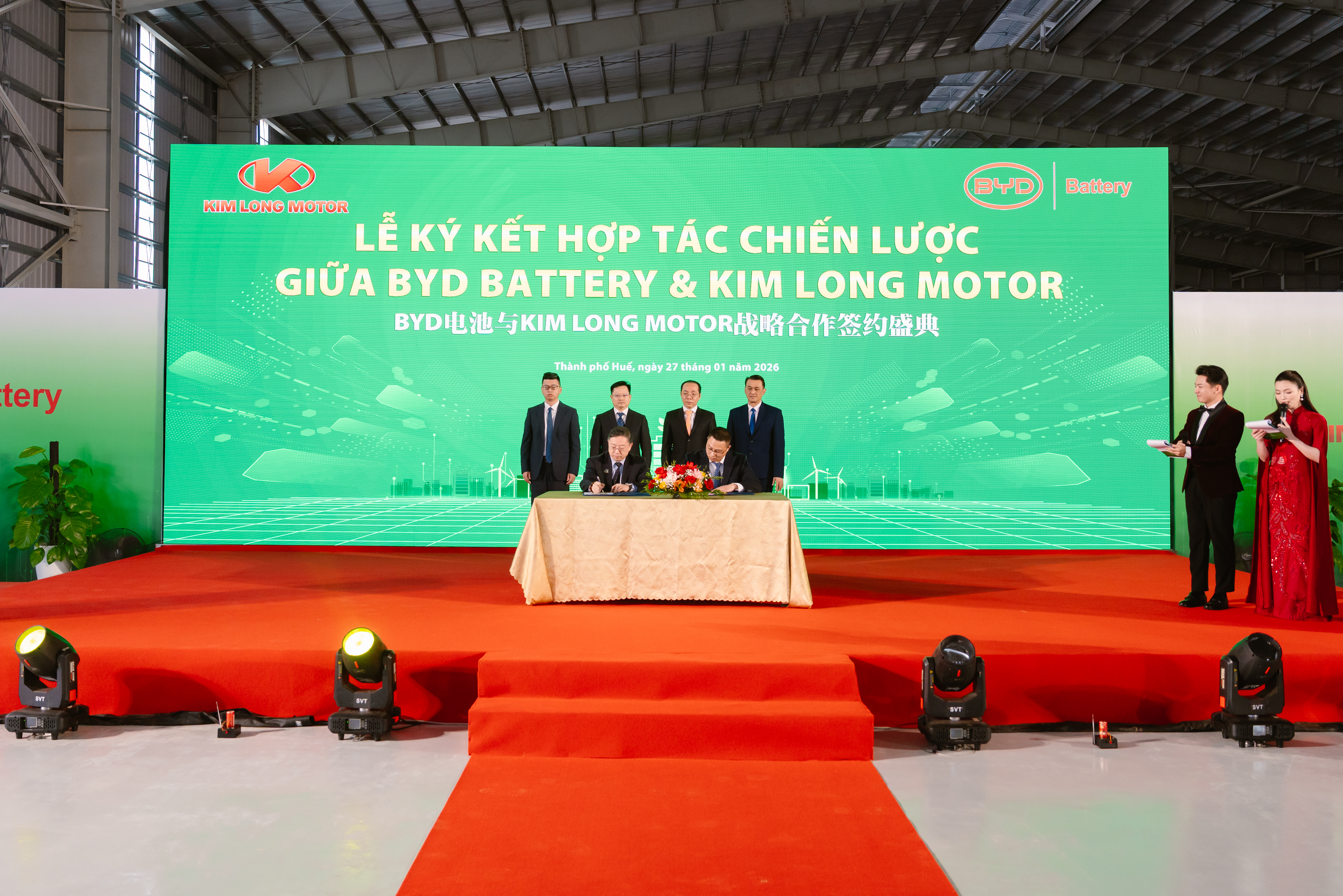 Kim Long Motor x&acirc;y nh&agrave; m&aacute;y pin BYD 130 triệu USD tại Huế- Ảnh 1.