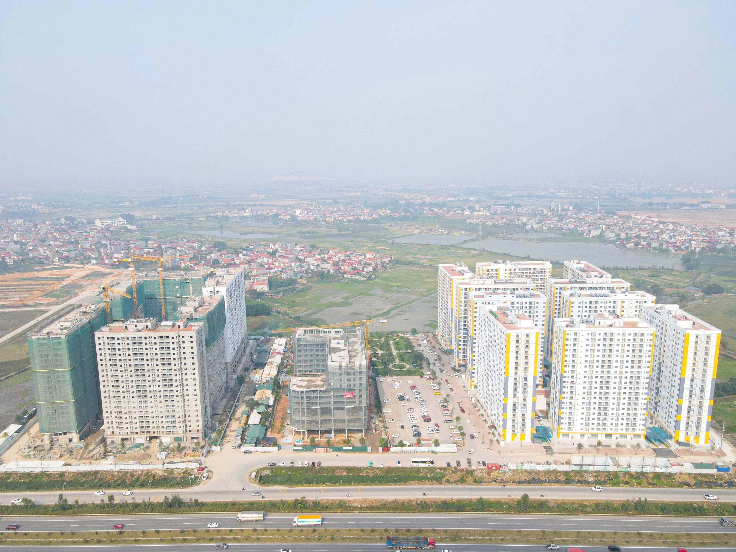 Bắc Ninh: Dự án nhà ở xã hội hơn 4.000 tỷ đồng gấp rút thi công ngày cận Tết- Ảnh 1.